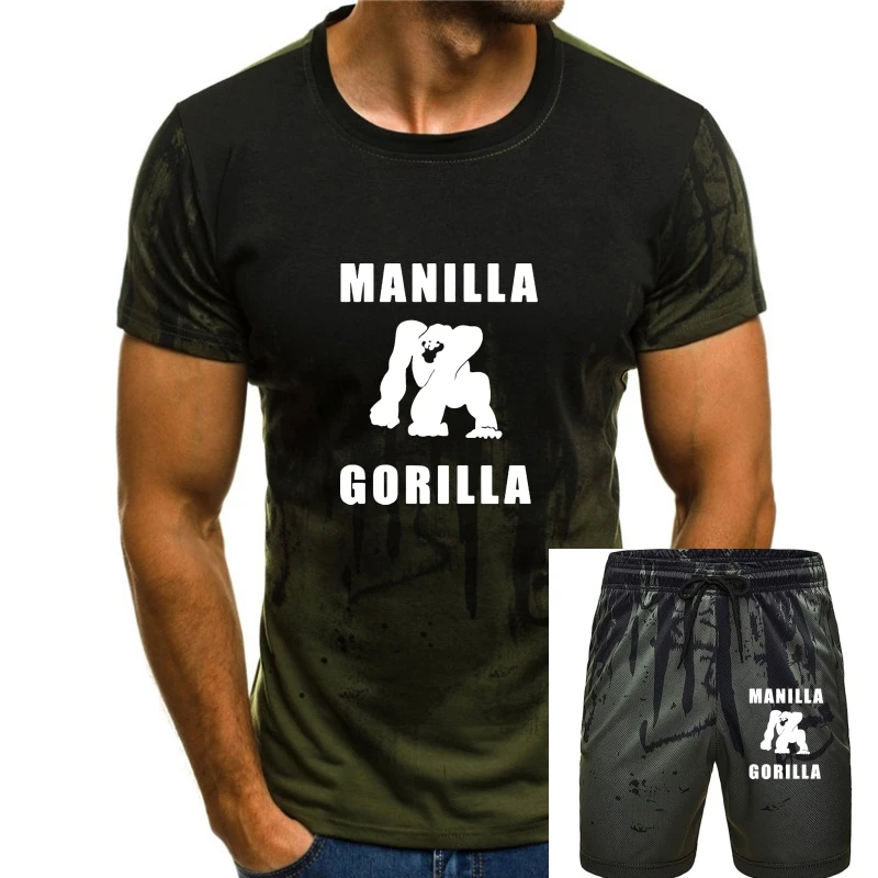 

Боксерская футболка Manilla Gorilla mohamali, уличная одежда, футболка