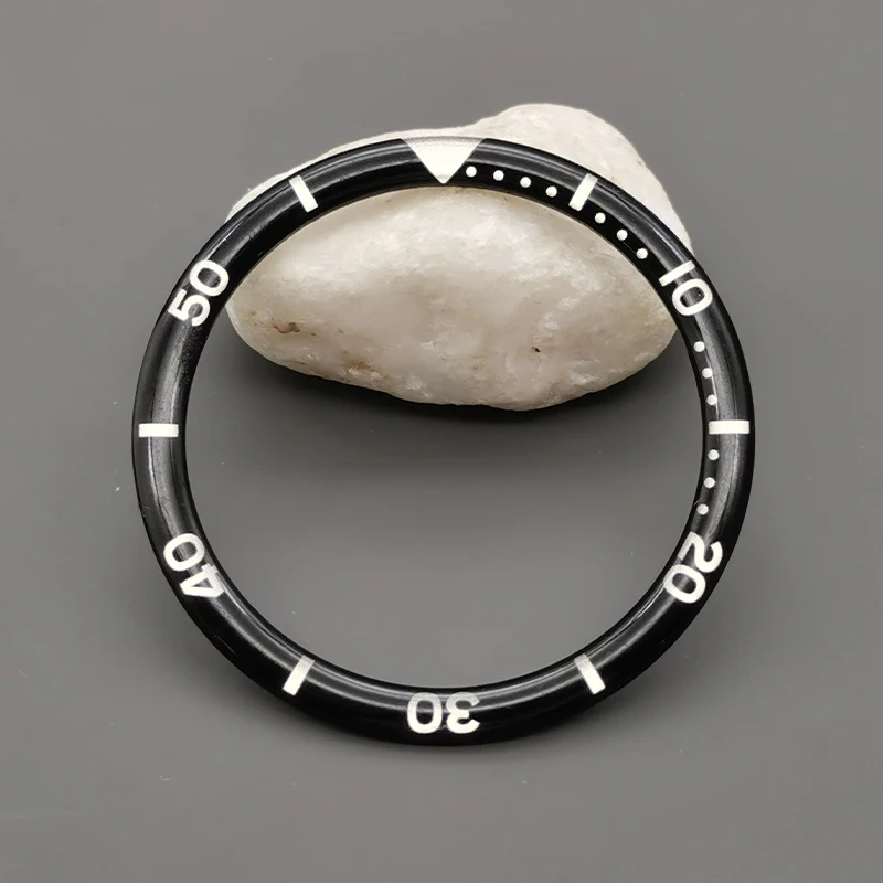 Flat Resin Aluminium Watch Bezel Insert