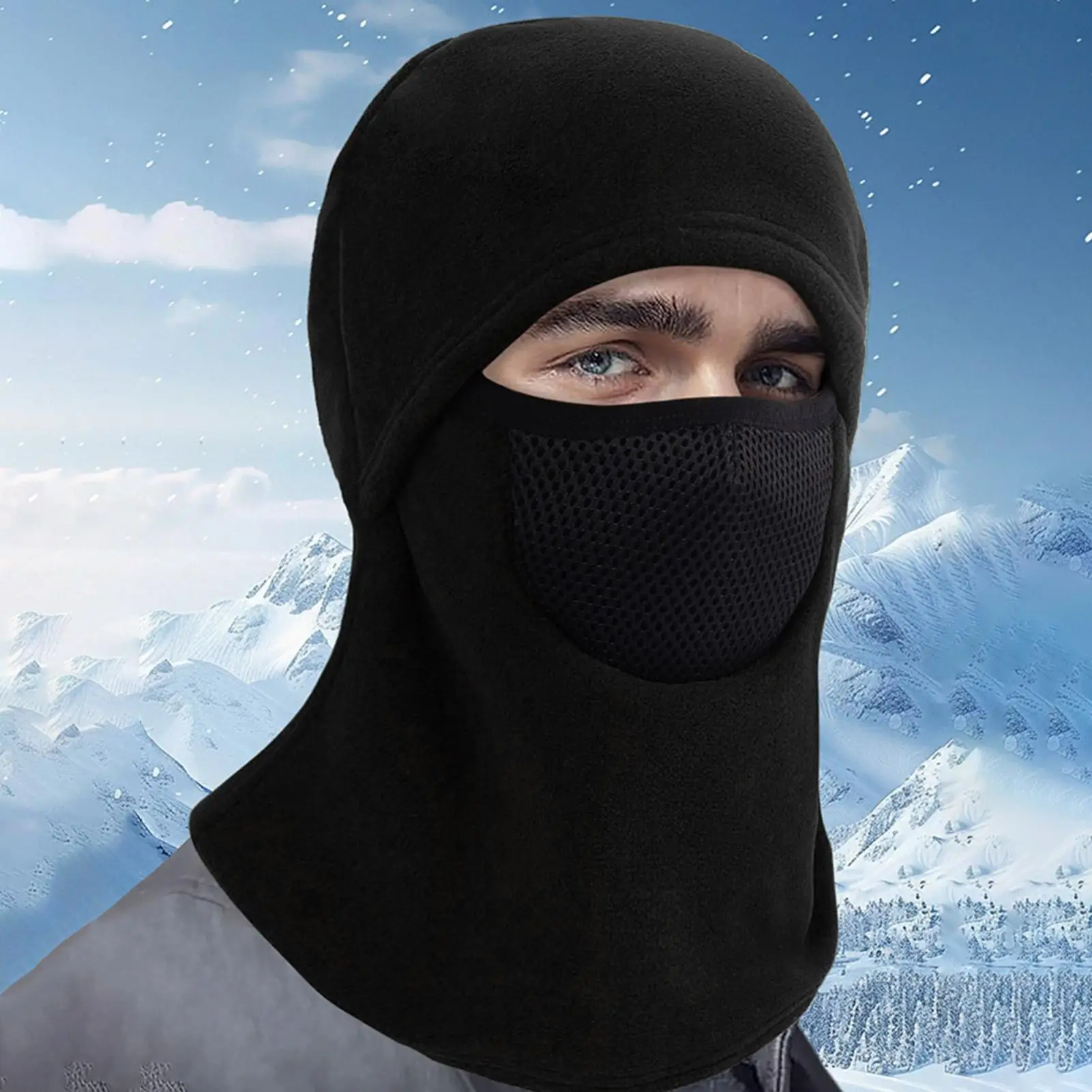 오토바이 페이스 커버 겨울 스쿠터 보온 용품 야외 스포츠 페이스 반다나 스쿠터 고속도로 주행 도시 통근용