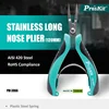 Pro'skit PM-396F Stainless Steel Industrial Grade High Hardness Diagonal Pliers for Electrician Wire Cutting and Stripping Tools 3