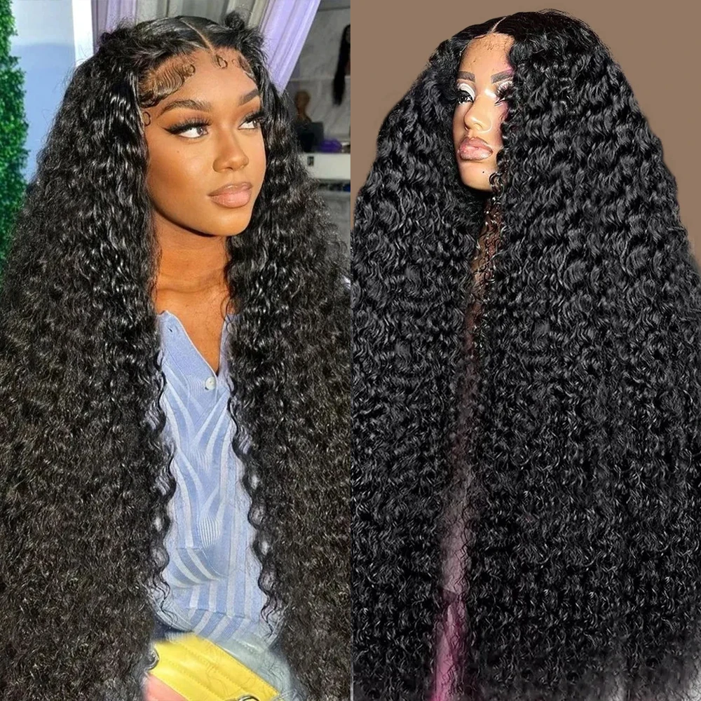 

Glueless Wig Curly Pre Cut Lace Lace Blends Into Skin No Skills Needed 13x4 Lace Front 7x5 Lace Closure Human Hair For Women
