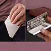 Dual Purpose Anti-pressure Stainless Steel Metal  Fine Cigarette Case Box Capacity of 20 Cigarettes Men Gift 4