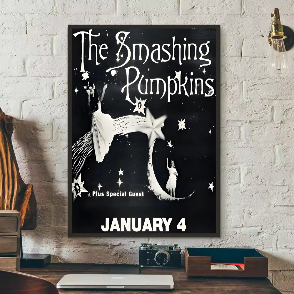 The Smashing Pumpkins Band Poster HD Kunst klebrige Wand wasserdicht Zuhause Wohnzimmer Schlafzimmer Bar ästhetische Dekoration – Detail 14