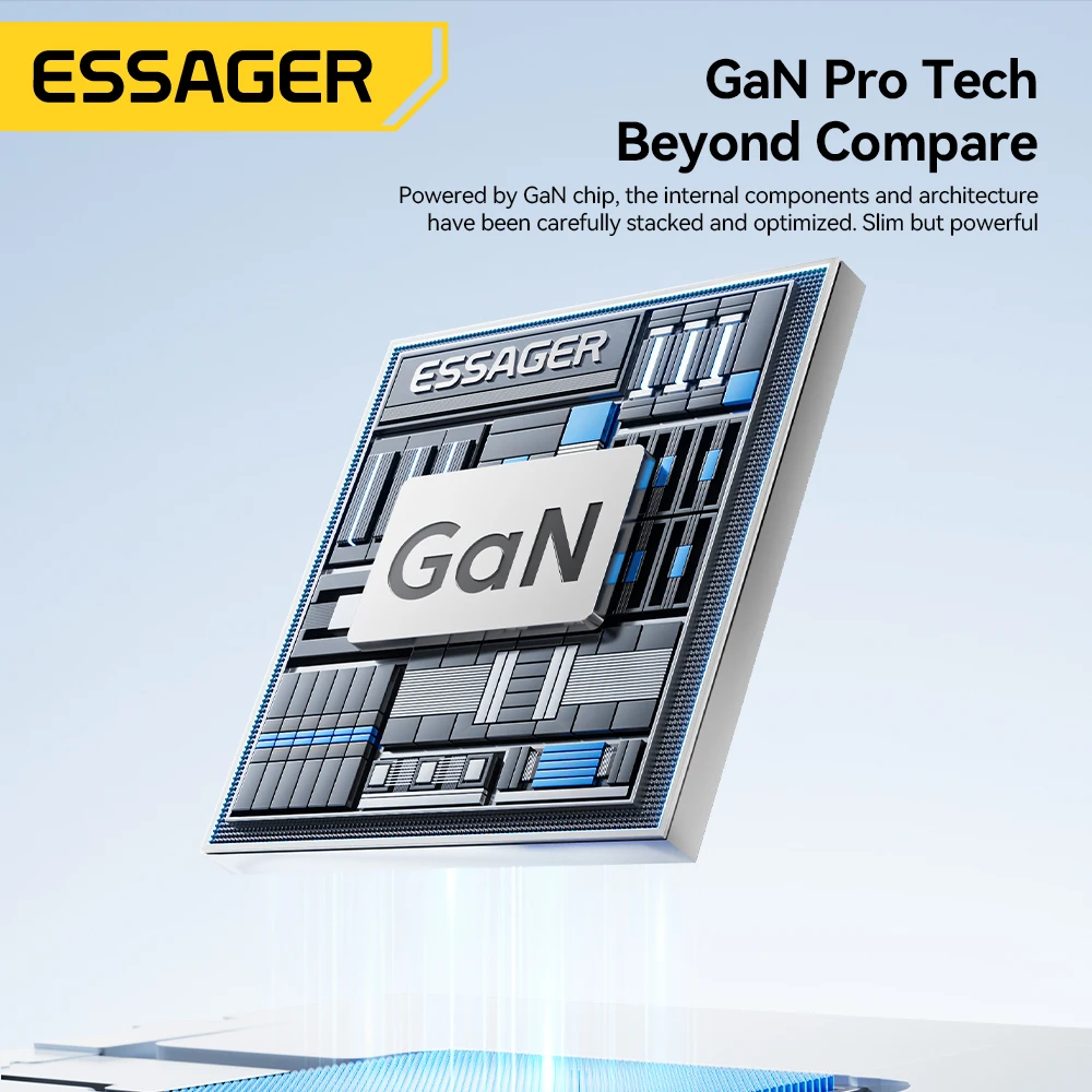 Essager Charger 6 Ports GaN 85W For iPhone