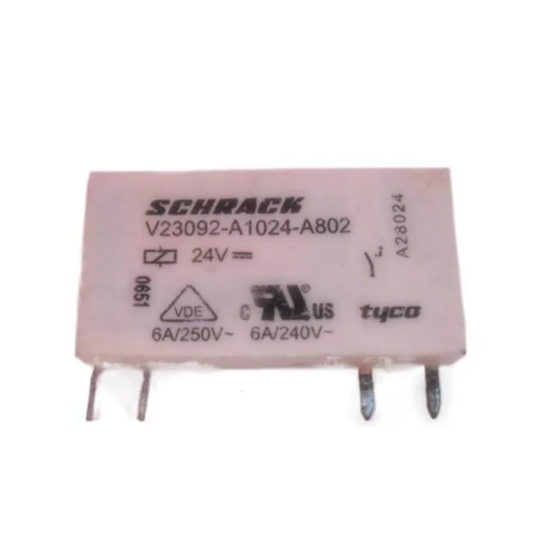 

V23092-A1024-A802 24VDC 6A 250VAC 4-контактное реле
