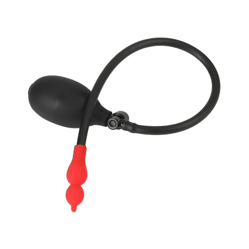 Flower Bud Inflatable Anal Dildo Plug Expandable Butt Plug with Pump Sex Toys for Women Men Anal Dilator Massager Adult Products