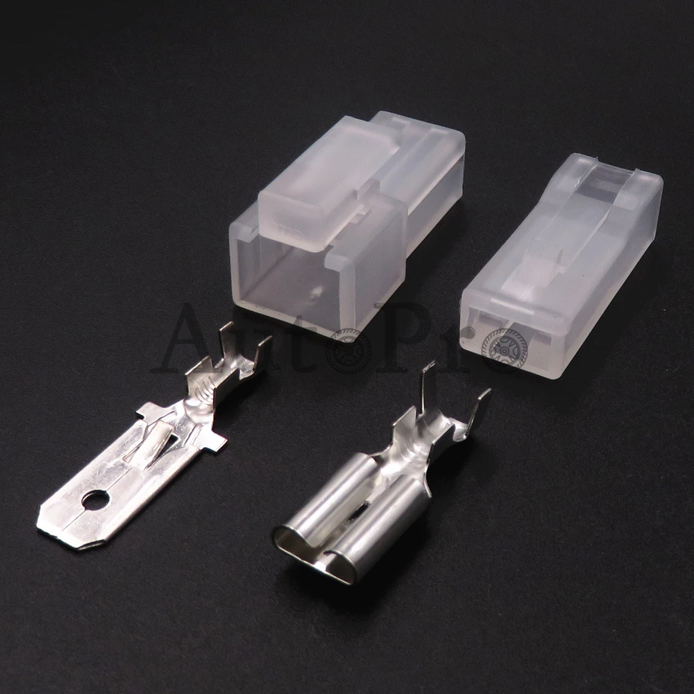 

1 Set 1 Hole Auto Starter Socket 7123-3010 7122-3010 Automobile Male Female Docking Plug Car High Current Unsealed Adapter