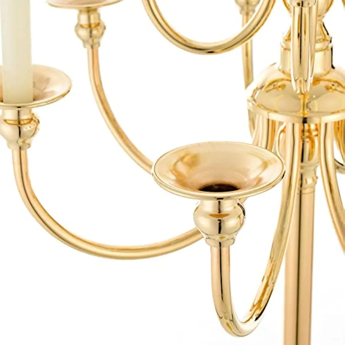 48" Gold 13-Arm Floor Candelabra 4