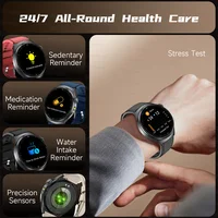 Nouvelle montre intelligente ECG précise analyse de la santé cardiaque pression d'oxygène dans le sang appel BT montres intelligentes ECG pour hommes femmes film de protection 6
