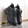 White Platform Women's Sneakers 2024 Spring Lace-Up Thick Bottom Vulcanize Shoes Woman Pu Leather Breathable Sports Shoes Ladies 4