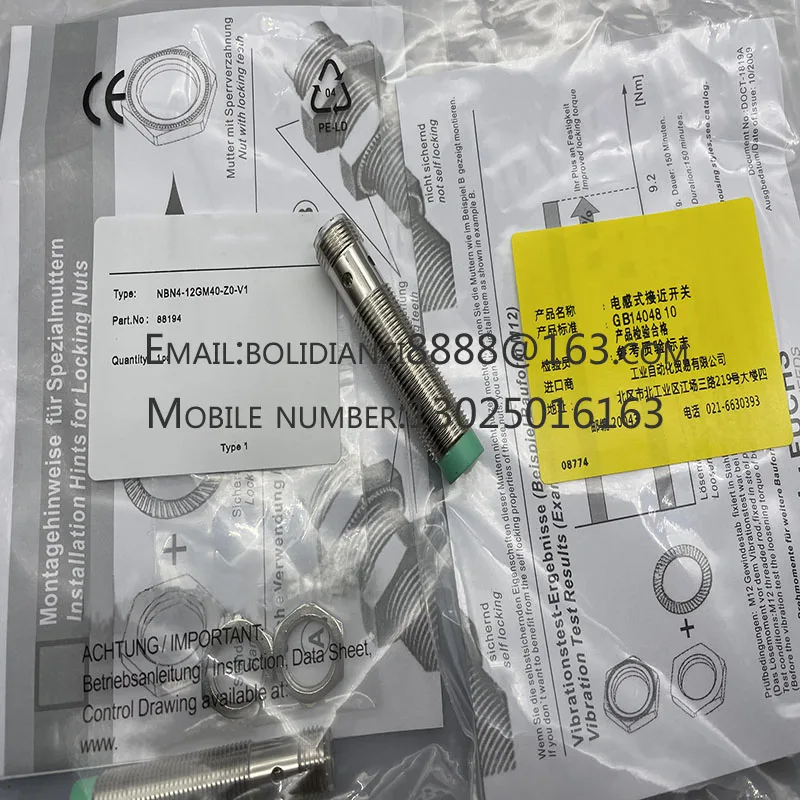 Nuovo Sensore Di Prossimità Nbn4-12Gm40-Z0-V1/Zo Nbb4-12Gm50-Zo-V1