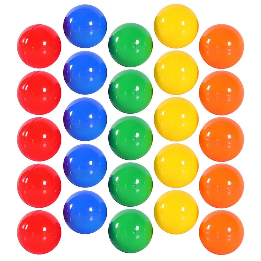 50 Pcs Lottery Ball Numbered Bingo Balls Seamless Small Game Raffle for Party Mini Parent-child