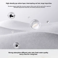 100% Original Xiaomi Mijia 3pcs Replacement Filter For Xiaomi Mijia Smart Pet Water Dispenser 2 MJCWYSJ03 Filtter Fitting - Image 3