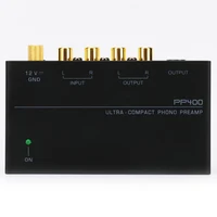 Ultra-Compact Phono Preamp Preamplifier With RCA 1/4Inch TRS Interfaces Preamplificador Phono Preamp PP400 2