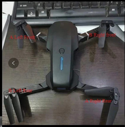 E88 998 252 quadcopter Replacement folding drone accessories electrical machinery front and rear AB arms