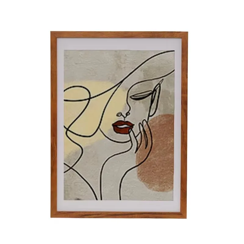 A4 패밀리 포토 프레임, 14 인치 대형 나무 프레임, 30x35cm 홈 장식 그림 프레임, 10x15, 20x25cm, 20x25cm, 1 개
