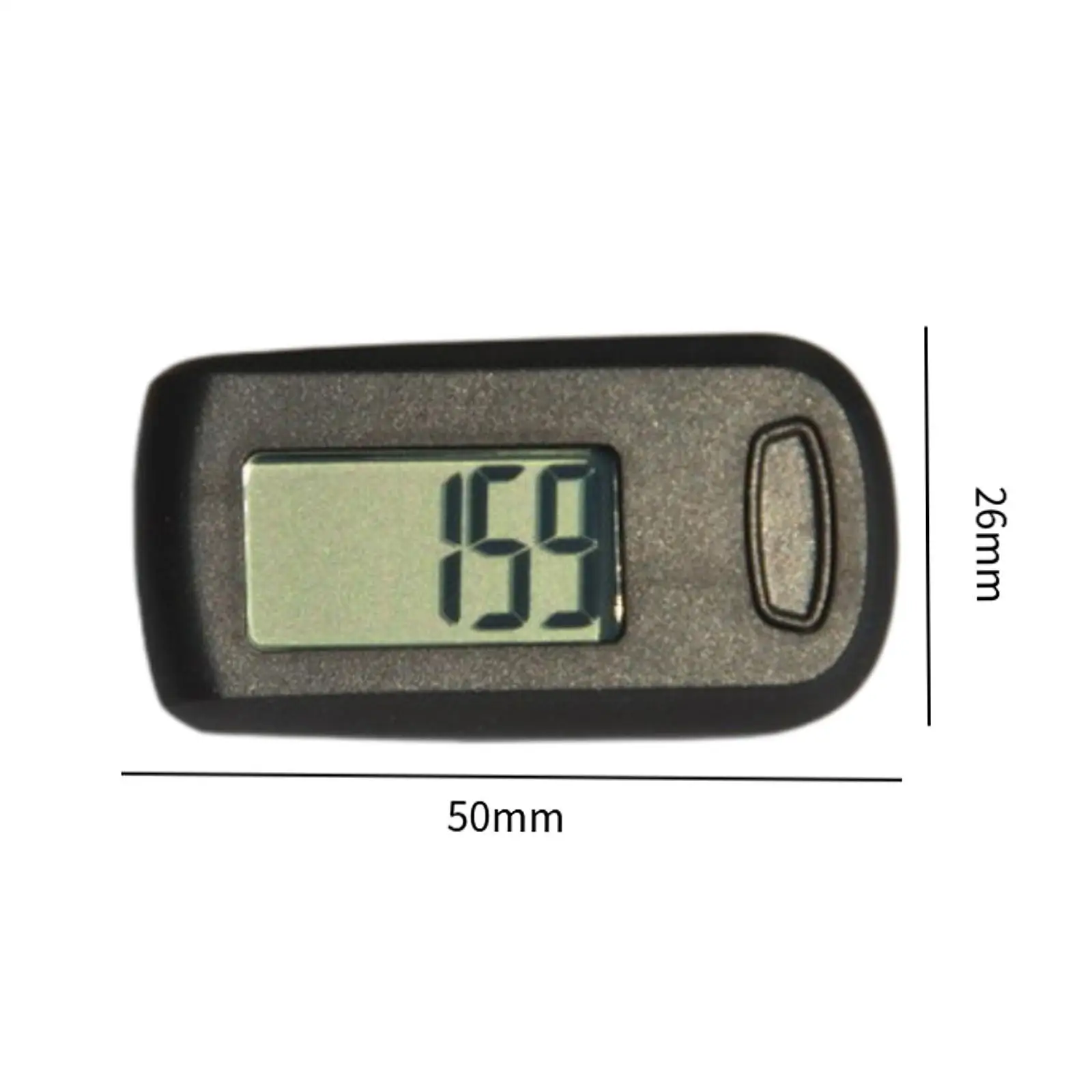 Step Counter Pedometer with Clip Simple Large Display Electronic Pedometer for Running, Hiking, Exercise, Outdoor Sports