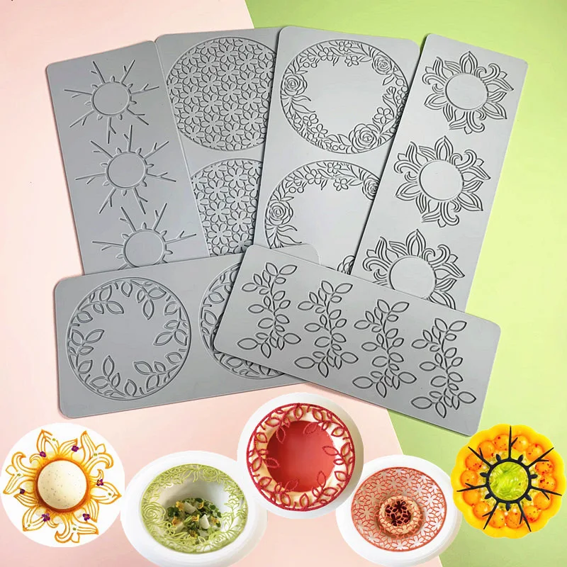 Leaf Flower Wreath Lace Silicone Mold Fondant Cake Sugarcraft Mould Chocolate Candy Des... - SKU LLSM0910 - UGI Packaging