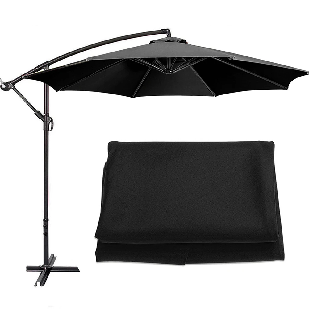 6/8Bones Parasol Umbrella Surface Without Stand 2m Parasol Replaceable Cloth UV Protection Detachable for Outdoor Beach Garden