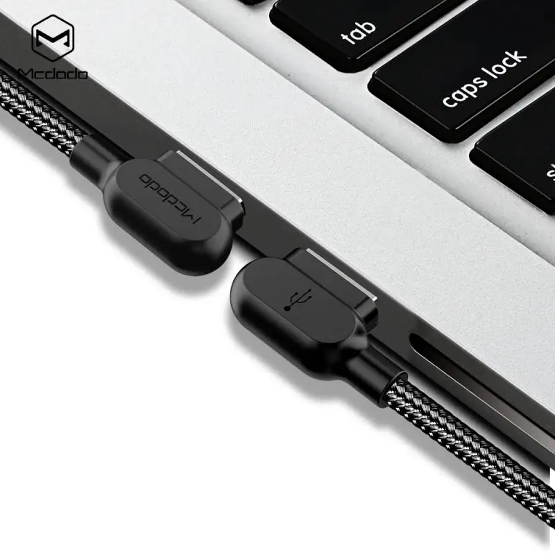 0.5M 1.2M 1.8M 팔꿈치 90도 USB C 유형 C 빠른 충전 케이블 Oppo 용 슈퍼 충전 라인 코드 전화 액세서리