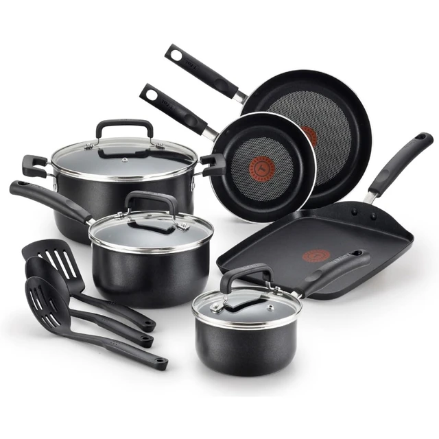 T-fal Specialty Nonstick Sauté Pan 12 Inch Oven Broiler Safe 350F Cookware,  Pots and Pans