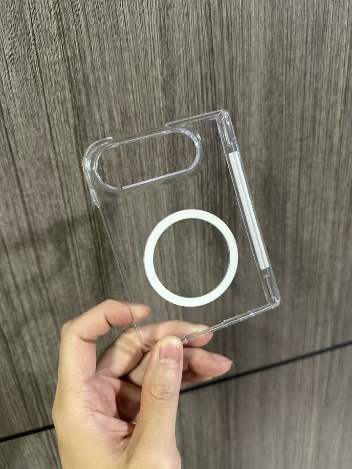 Magnetic Dual-Layer Protection Plastic Hinge Phone Case