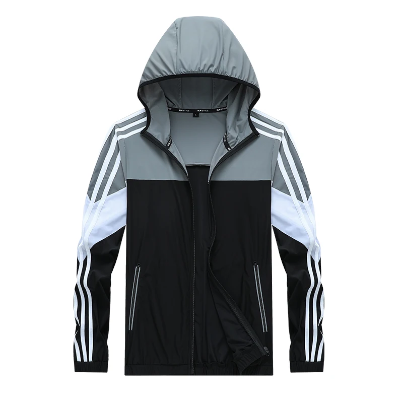 New zipper, lightweight, breathable, and dry for men and women's outdoor jackets, sun protection clothing, skin clothing, men's