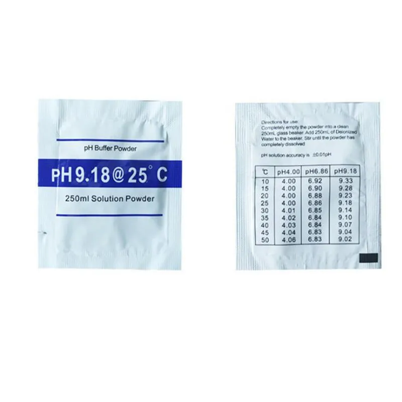 3pcs/lot PH er Powder Measure Calibration Solution ph4.01/ 6.86 /9.18 Calibration Point For PH Test Meter 50% off ph meter calibration powder,ph calibration solution,ph calibration powder