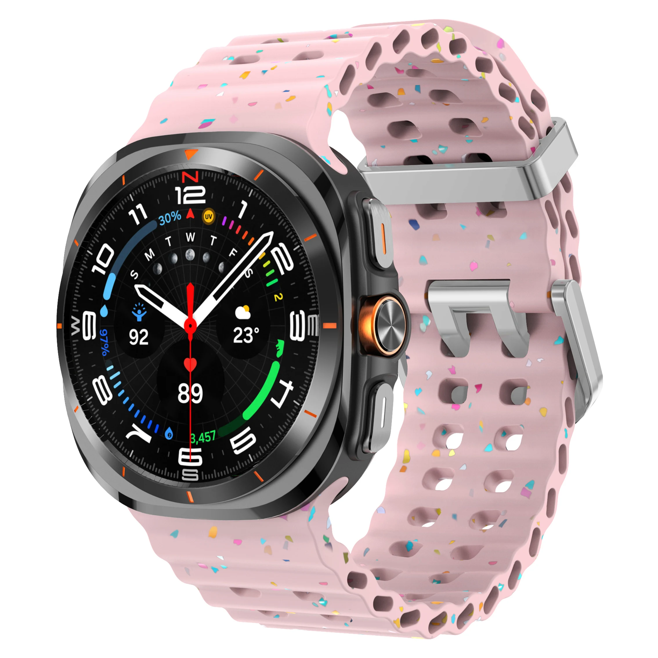 Silicone Breathable Marine Strap Wristband Bracelet