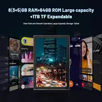 URAO C11 Tablet 10.1 Inch Android 14 Phablet 8GB RAM 64GB ROM (1TB TF) Widevine L1 HD Octa-Core 2.0 GHz WiFi 6 Bluetooth 5.0 - Image 4
