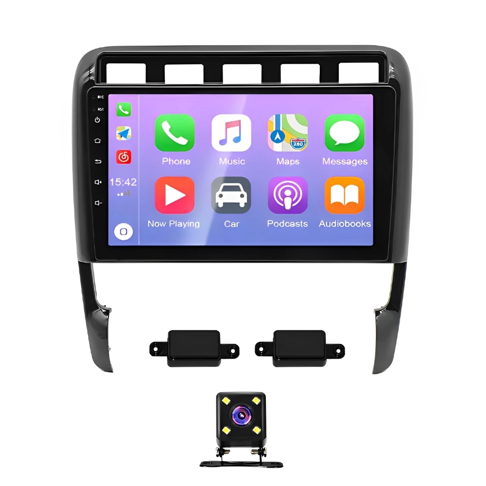 2 DIN Android 13.0 2+32G Car audio player for Porsche Cayenne 9PA 955 957 2002-2010 9" Touch screen with auto Wireless Carplay