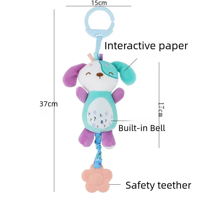 Stuffed Animal Baby Rattle 3