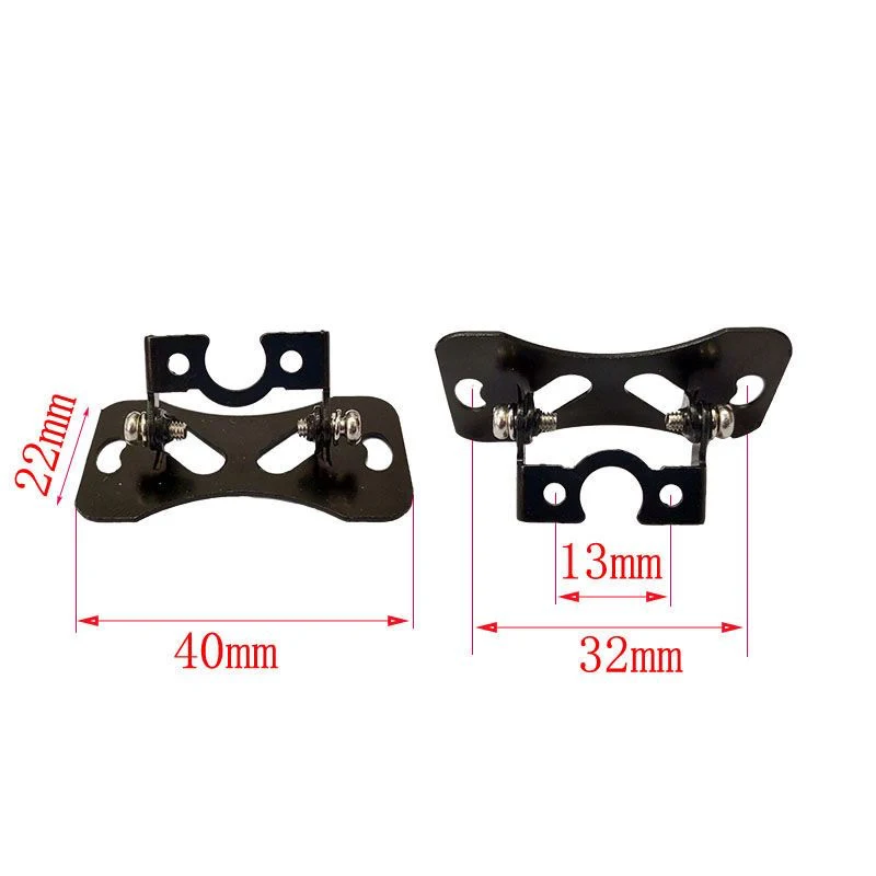 Support Caméra Recul Métal 13mm pour FPV Équipement