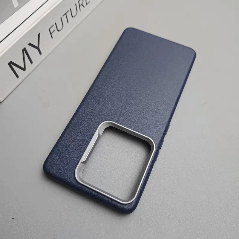 Luxury Shockproof Silicone Phone Case - Fashionable PU Leather Back Cover