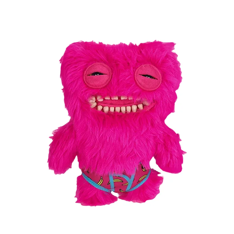 Fuggler WIDE EYED WEIRDO Weiche Plüschpuppe Zahnmonster Hässlich Niedlich Lustig Weiches Spielzeug Kinder Weihnachts-Geburtstagsgeschenk – Detail 5