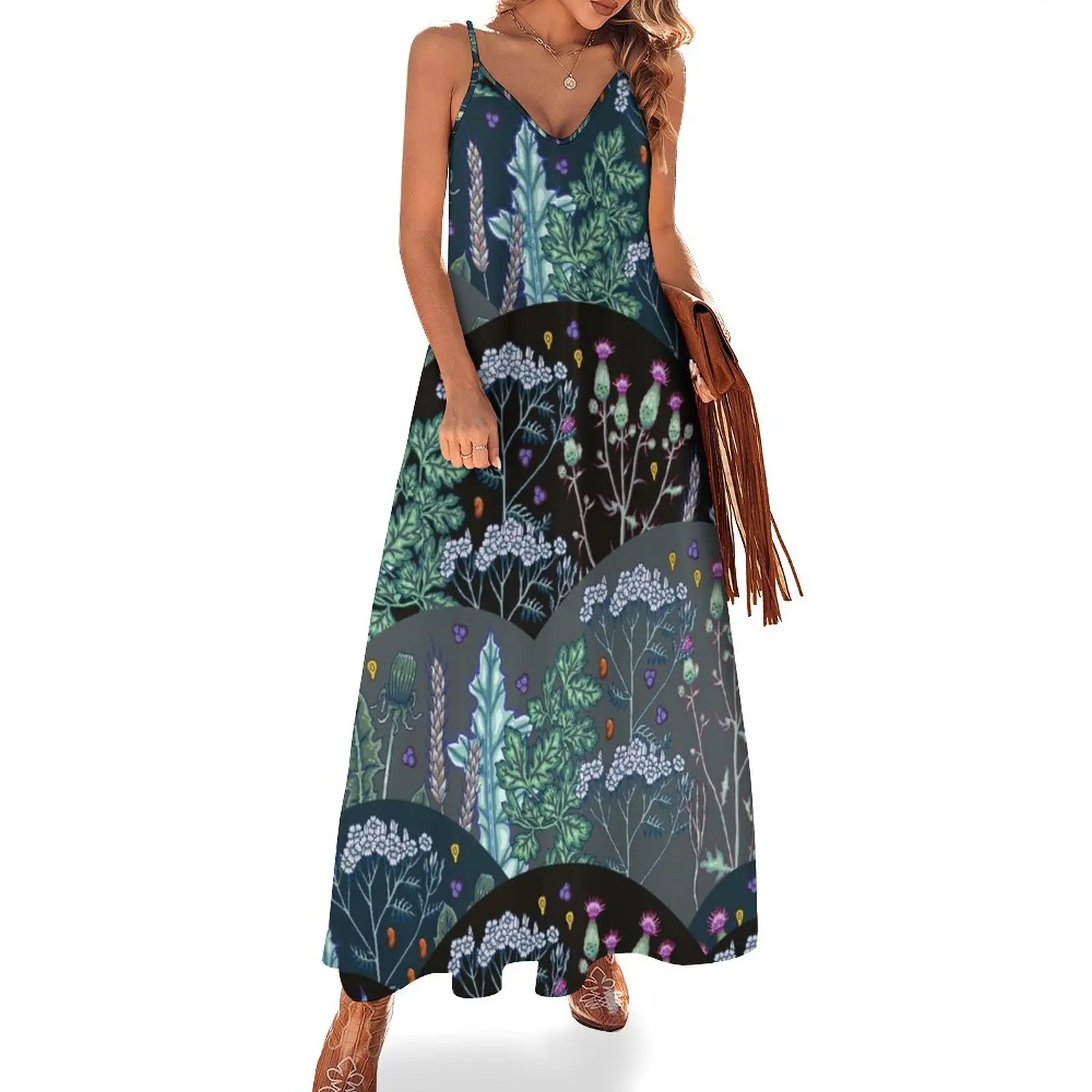 

Summer meadow Sleeveless Dress clothing women summer 2024 dresses for woman 2024
