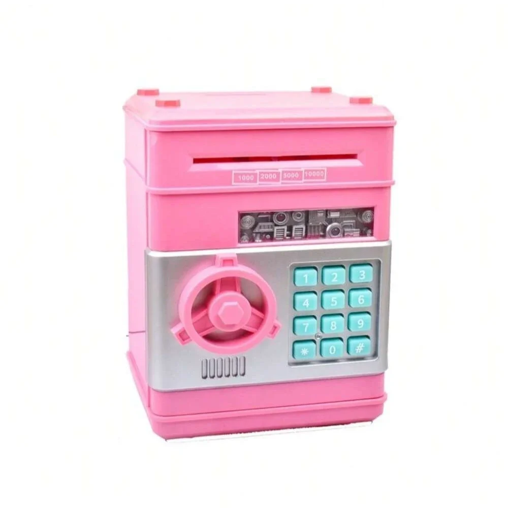 Tirelire électronique créative, tirelire distributeur automatique de billets avec verrouillage par mot de passe, boîte à pièces (idée cadeau originale)_voghion.com