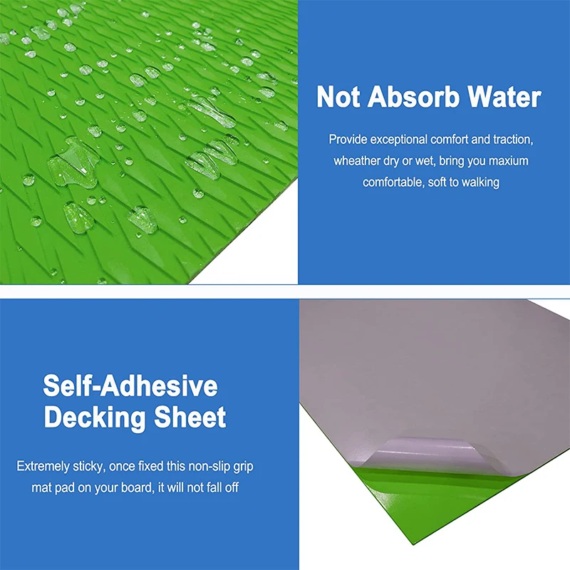 1200x410x5mm EVA Boat Flooring Decking Sheet Faux Teak Pad Yacht Jet Ski Non Skid Mat Surfboard Traction Pad Water Scooter