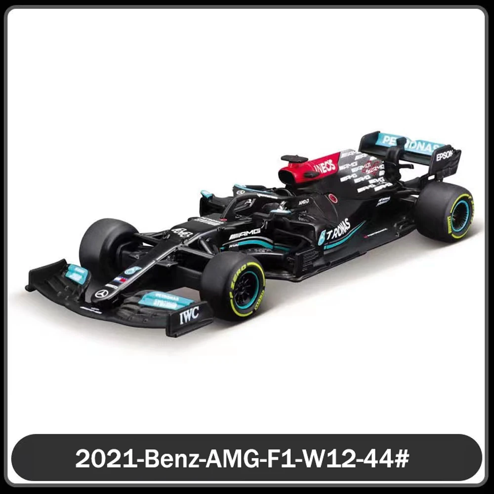 Bburago 1:43 2021 F1 Mercedes-AMG W12 E Performance W12 Ferrari Red Bull Formula 1 Racing Diecast Model Cars Model
