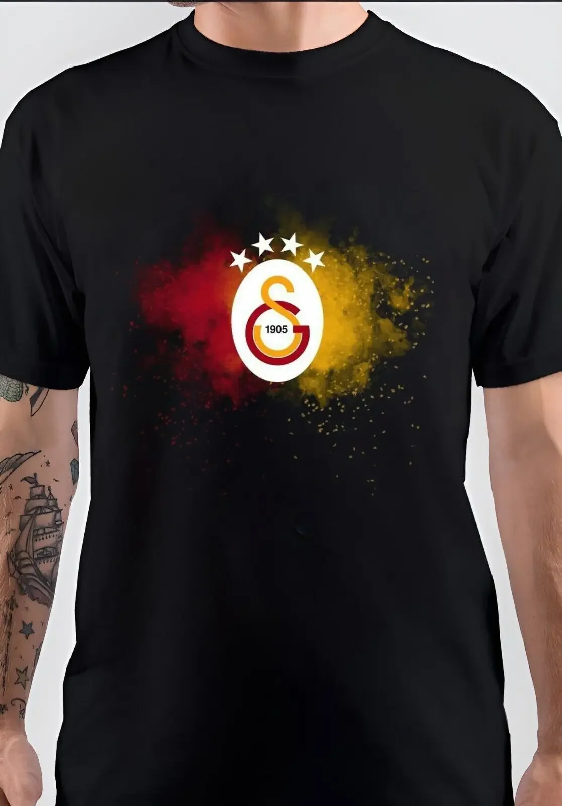 

NWT художественная футболка унисекс с обоями Galatasaraayy SK