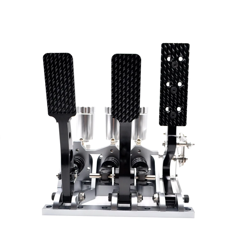 

High Performance Racing Car Black Aluminum Brake Pedal Box Kit For Universal