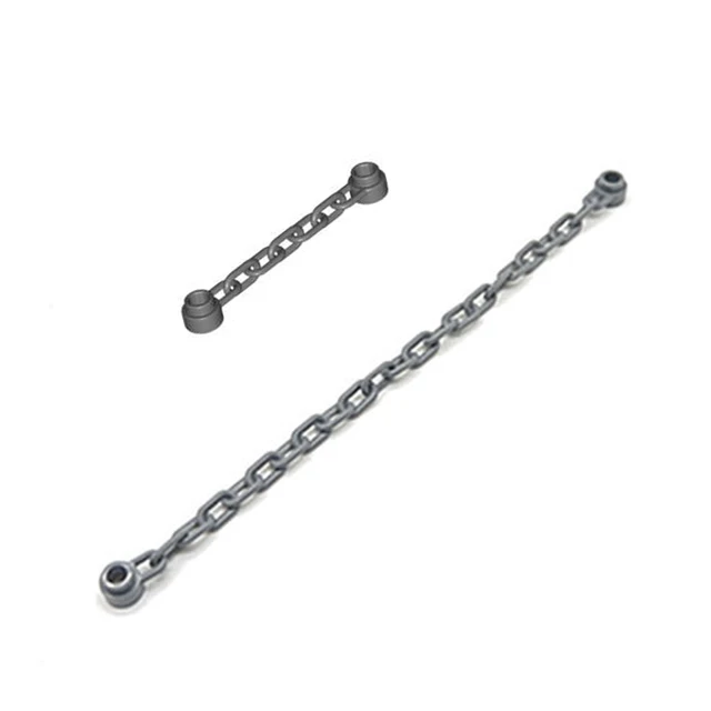 Chain Bricks 10PCs Military Building Block City military Scene Accessory  chain Toys For Children MOC DIY Parts 30104 92338 1