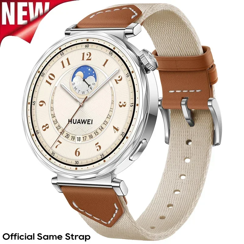 Premium Nylon and Leather Watch Strap - Smart Bracelet Replacement Wristband
