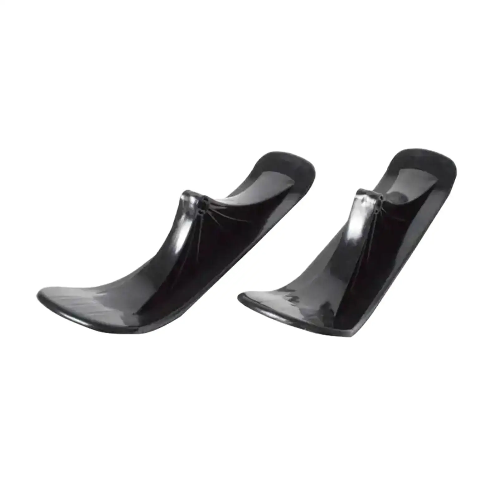 2Pcs Snow Sledge Board Set Accessories Lightweight Scooter Sledge Toboggan