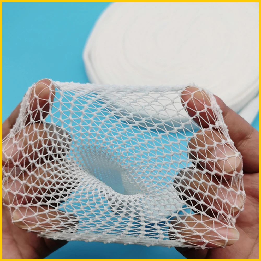 Dog Cat Pet Sterilization Surgical Gown Cloth Care Elastic Gauze 10 Meter/Roll Bandage Fixation Clinic Hospital Supplies