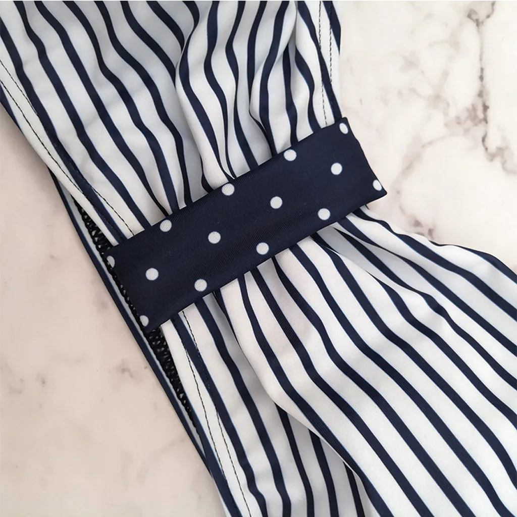 Maternity Swimwear 2pcs Maternity Tankinis Women Stripeprinted Bikinis Swimsuit Bikini Set