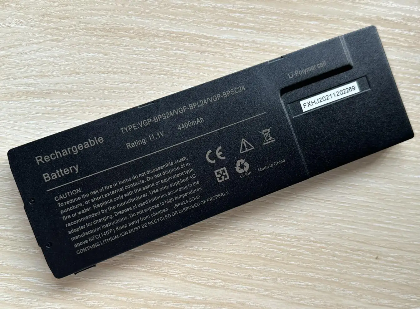 Bateria do Portátil para Sony Vgp-bps24 Vgp-bpl24 Bps24 Vgp Vgp Vaio SA sb sc sd se Vpcsa Vpcsa Vpcsa Vpcsd Vpcse Preço Especial - Imagem 2