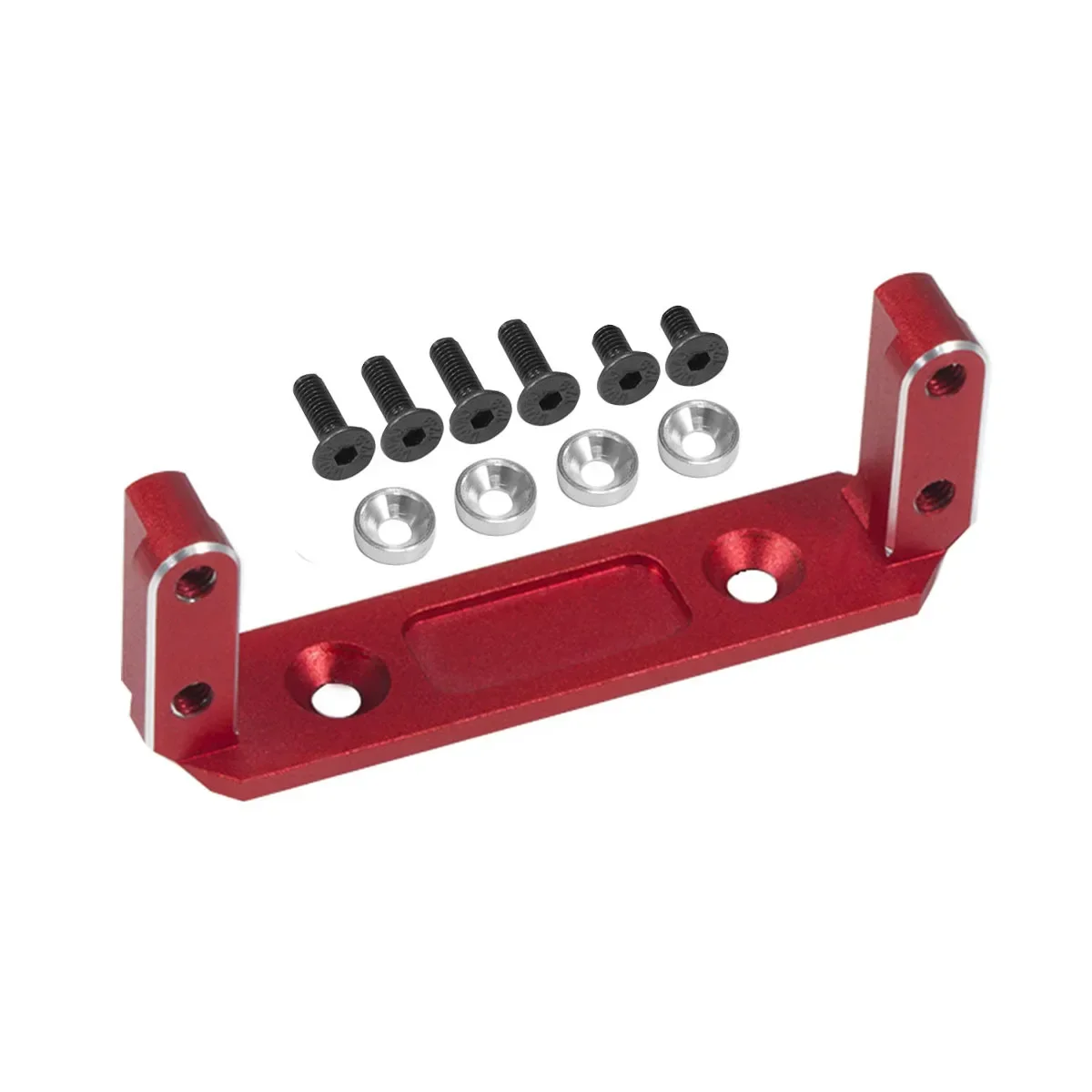Supporto Servo In Alluminio CNC Per Assale Anteriore Capra - Aggiornamento Per RC Crawler 1/10 Axial UTB10, Nero