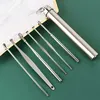 Ear Pick Six-piece Set Ear Cleaning Ear Picking Earpick Convenient Portable Portable Ear Pick Household Portable for Adults 4