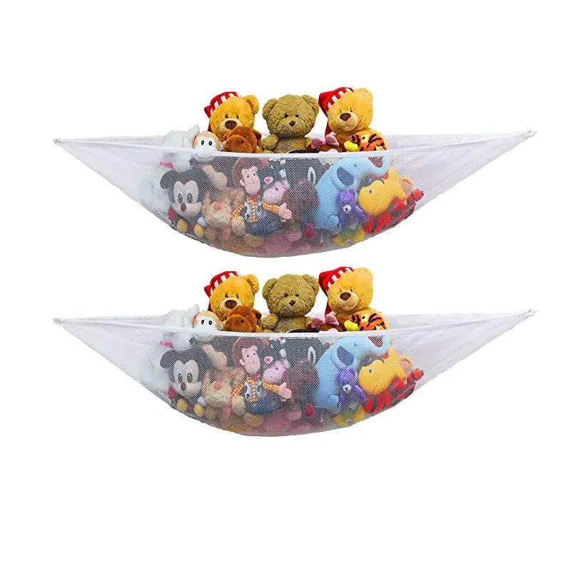 S/M/L Cute Children Bedroom Toys Hammock Net Stuffed Animals Toys Hammock Net Organize Storage Mesh Holder swing Storage Boxes - Image 6